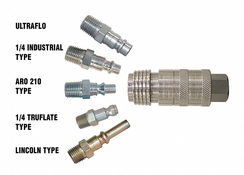 TOPRING QUICK COUPLER 1/4 - Quick Connect Air Couplings - TOP20.448