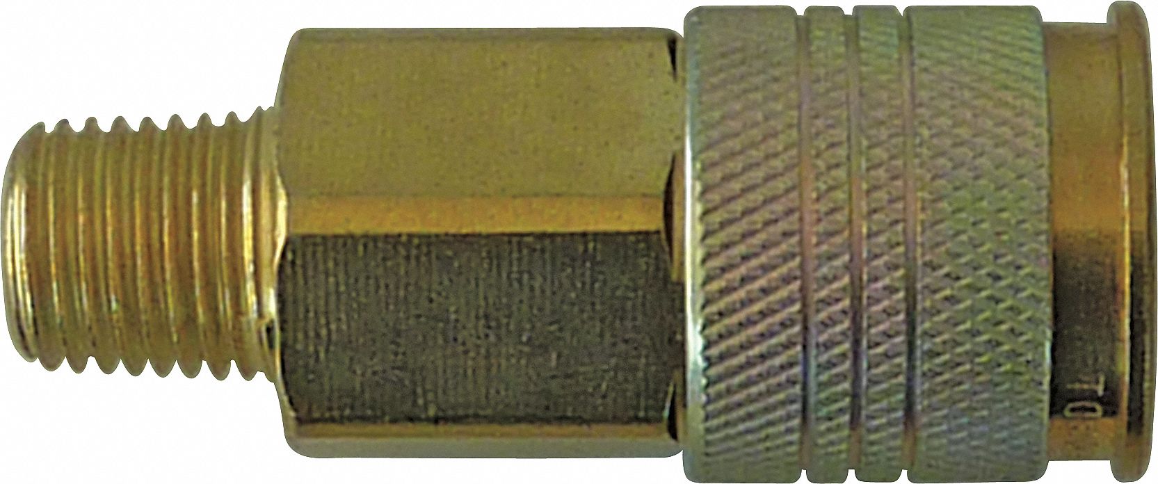 COUPLING, 1/4 IN THREAD, -40 °  TO 71 ° C, BRASS, 150 PSI AT 70 °  F, NPT CONNECTION