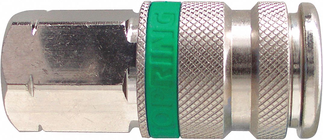 AUTOMATIC COUPLING, -20 °  TO 60 ° C, 300 PSI AT 70 °  F, NPT CONNECTION, 1/4 IN NPT