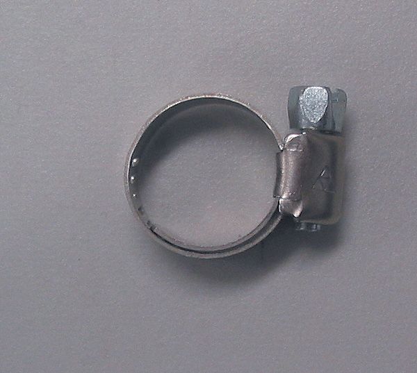 WORM GEAR HOSE CLAMP, SAE 4 5/16 IN TO 9/16 IN INSIDE DIAMETER, 5/16 IN TO 9/16 IN