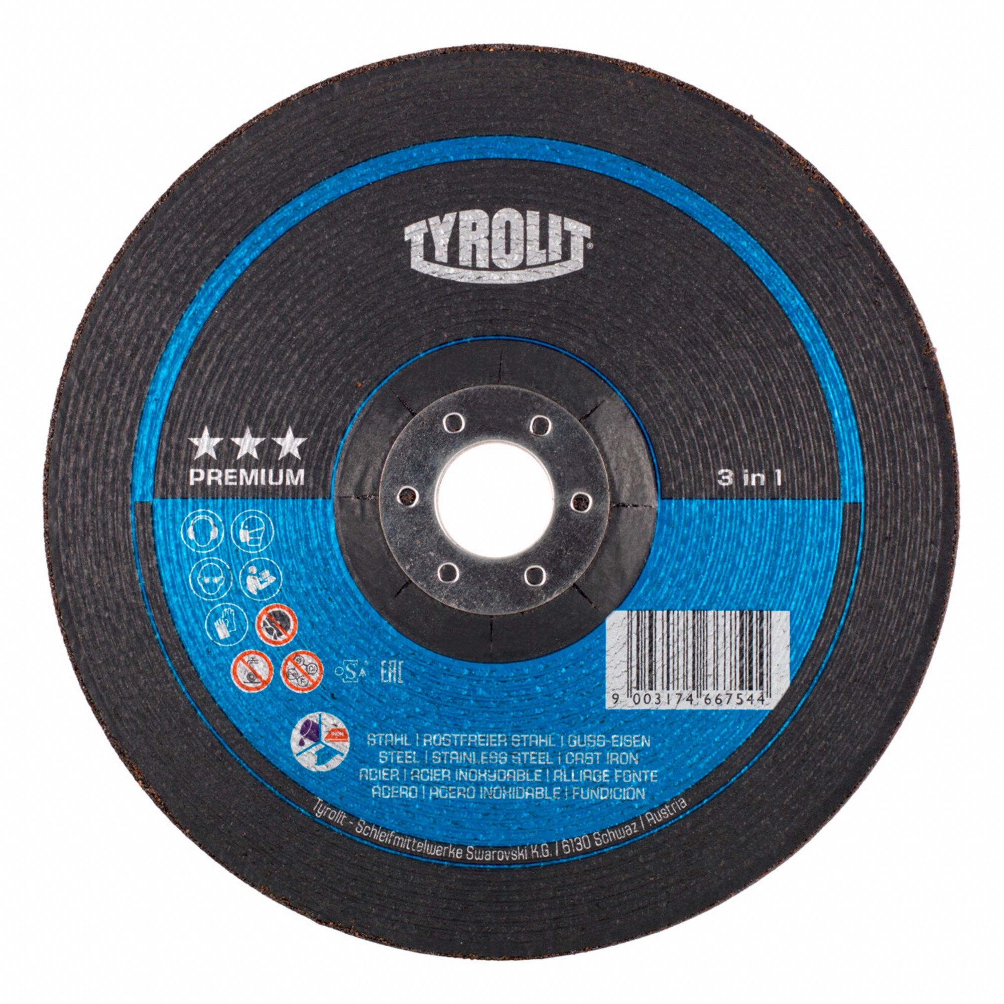 MEULE,TP 27,GRAIN 30,8,600 TR/MIN,CTGR Q,7 X 9/32 PO,ARB 7/8 PO