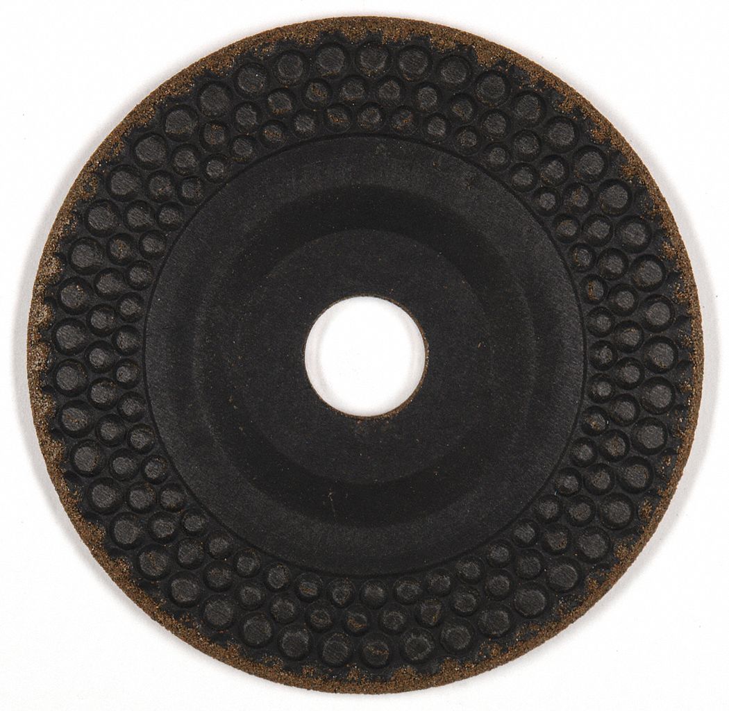 ABRASIVE WHEEL, TYPE 29, 60 GRIT, 12,230 RPM, GRADE Q, 5 IN, 7/8 IN ARBOR