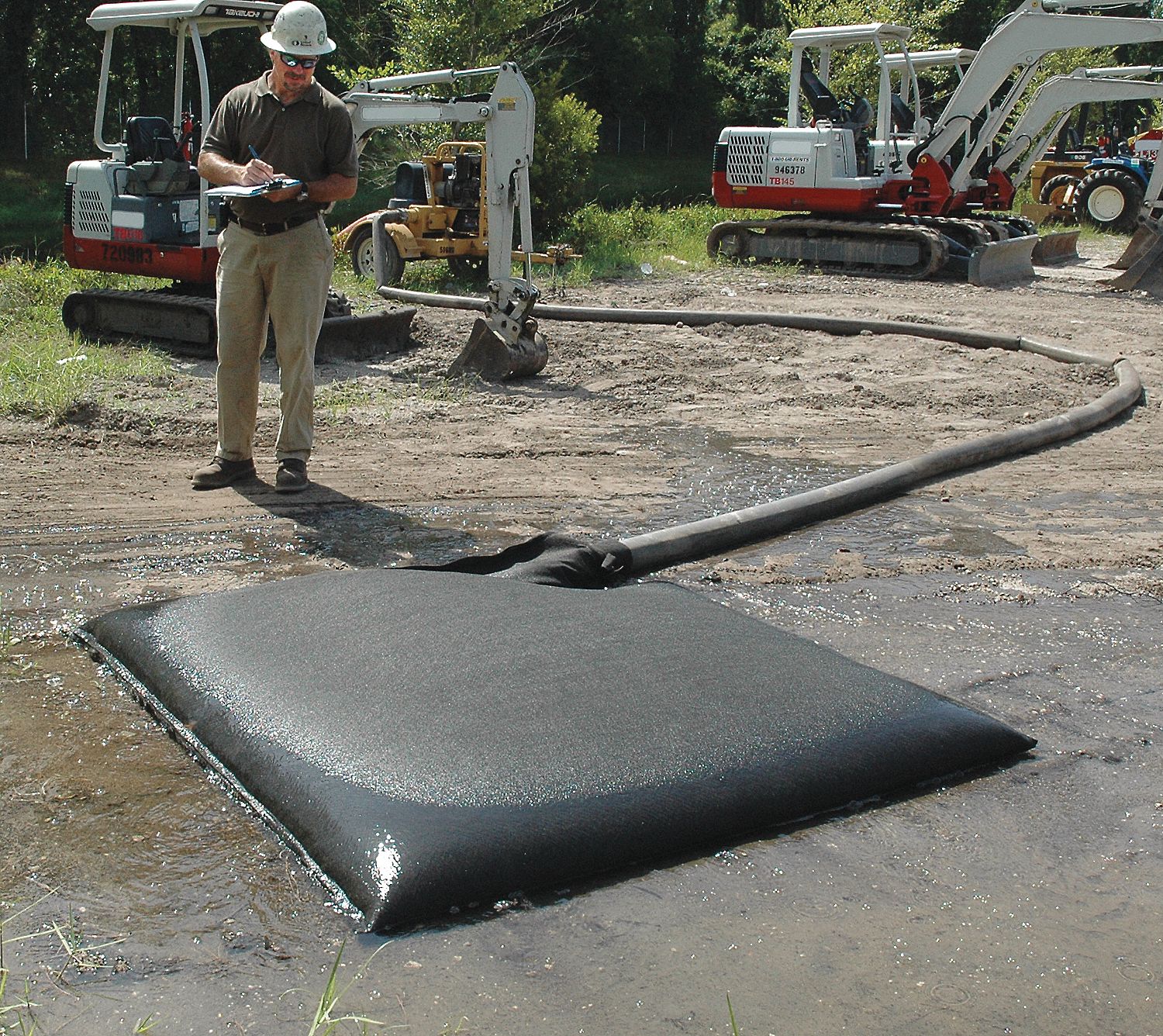 DEWATERING BAG:OIL + SEDIMENT 10X15