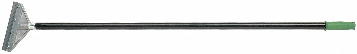 SCRAPER, CARBON STEEL BLADE, GALVANIZED STEEL HANDLE, STIFF, BENT BLADE