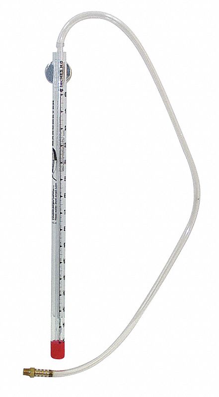 MANOMETER WATER 0-15IN WC