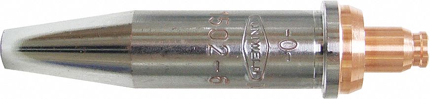 1502 SERIES CUTTING TIP, ACETYLENE, 4 IN MAXIMUM THICKNESS