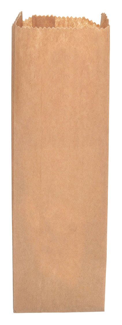 Grocery Bag: 3 3/4 in Wd, 2 1/4 in Dp, 11 1/2 in Ht, Grocery Bag, Kraft, 500 PK