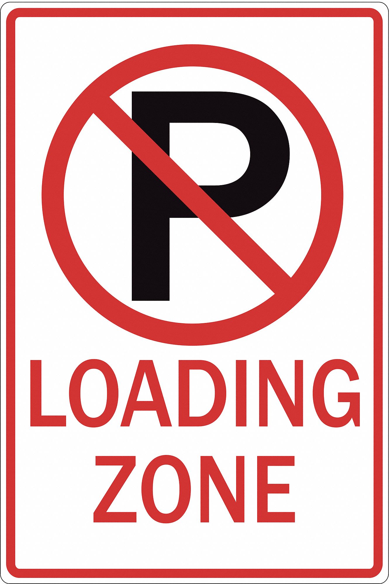 SIGNE 12 X 18 AUCUNE ZONE DE CHARGE