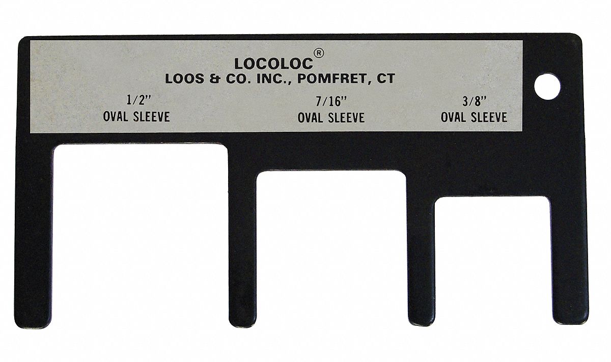 Oval Sleeve Gauge 3/8 7/16 1/2