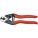 CABLE CUTTER, PLASTIC HANDLE, SHEAR, FOR 1/8 IN MAX DIA ALUMINUM ELECTRIC CABLE