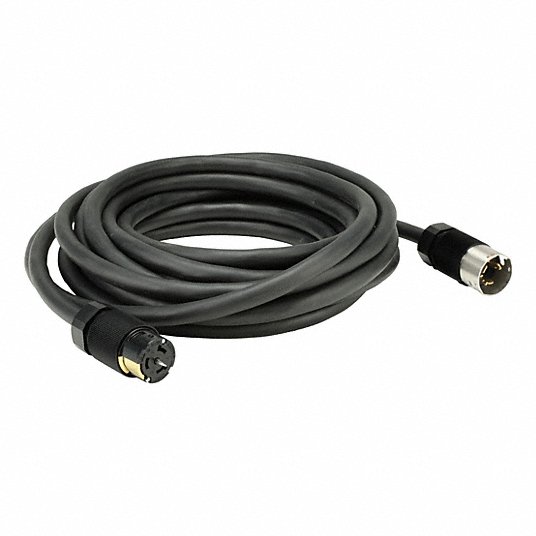 HUBBELL WIRING DEVICE-KELLEMS, 50 ft Cord Lg, 125/250V AC HUBBELL WIRING DEVICE-KELLEMS, 50 ft Cord Lg, 125/250V AC