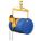 VERTICAL DRUM LIFTER/DISPENSER, FOR 55 GAL DRUM CAPACITY, PULL CHAIN TILT, METAL, BODY