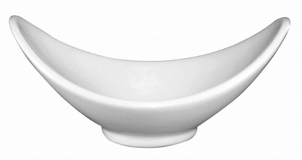 12R929 - Boat Shaped Bowl 20 Oz White PK24