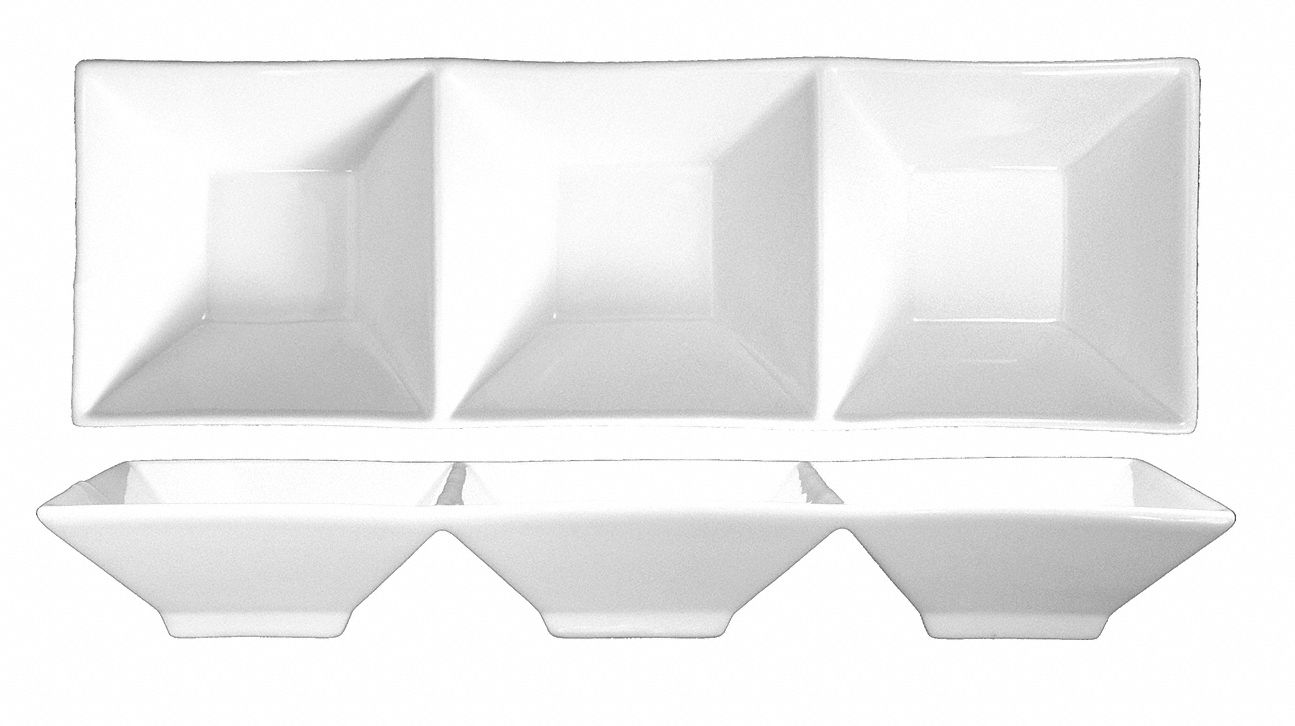 12R944 - Bowl 3-Compartment 5 Oz White PK24