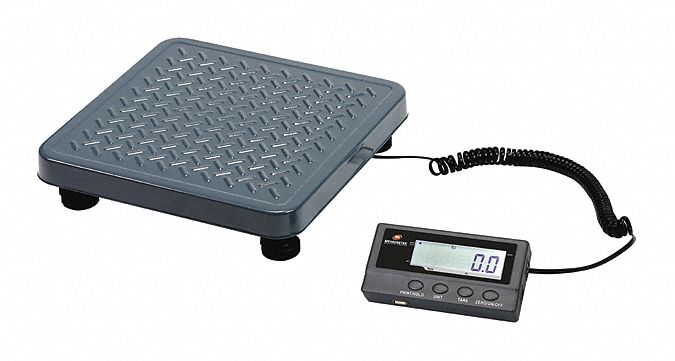 Digital Platform Bench Scale with Remote Indicator 400 lb./180kg Capacity TAYLOR TE400