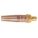 GPN SERIES CUTTING TIP, NATURAL GAS, PROPANE, 1/2 IN MAXIMUM THICKNESS, SIZE 0
