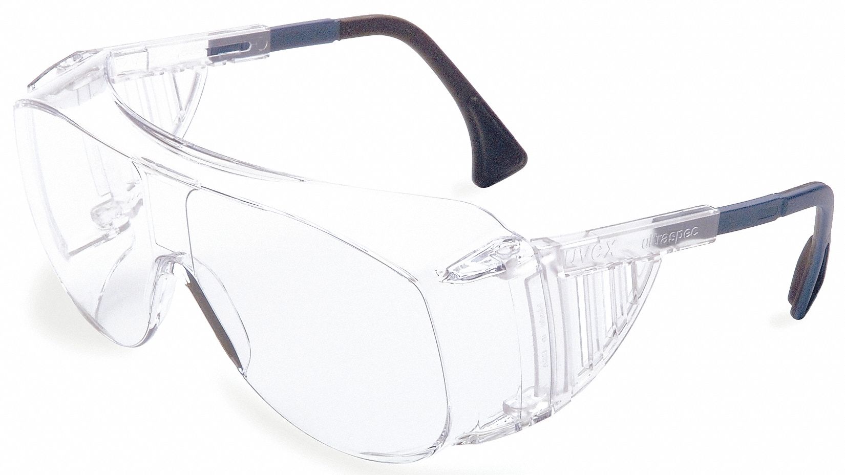 LUNETTES SEC PAR-DESSUS LUNETTES, CSA / ANSI, ANTI-BUÉE / PROT UV, LENTILLE CLAIRE, AJUSTABLE, PC