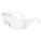 LUNETTES SEC PAR-DESSUS LUNETTES, CSA/ANSI, RÉSISTE RAYURES/PROTECTION UV, LENTILLE CLAIRE, PC