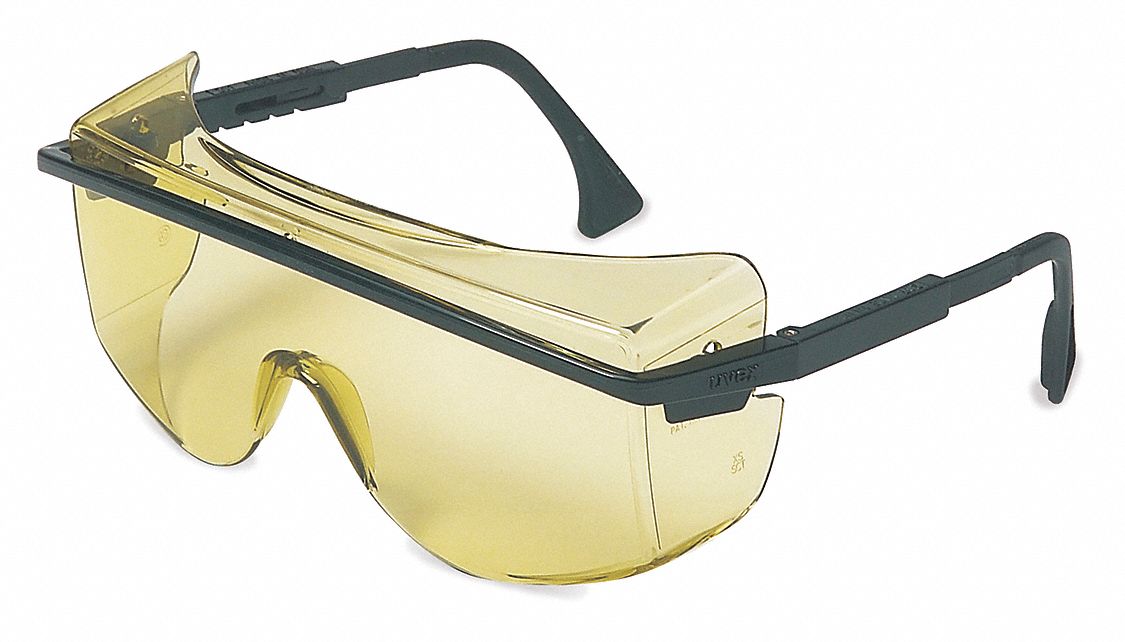 LUN SEC PAR-DESSUS LUNETTES, CSA / ANSI, RÉSISTE RAYURES / PROTECT UV, LENTILLE SCT FAIBLE IR, PC