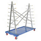 CART A-FRAME WITH STORAGE RACK