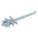 DRUM BUNG NUT WRENCH, CAST STEEL, 12 IN L X 3½ IN W