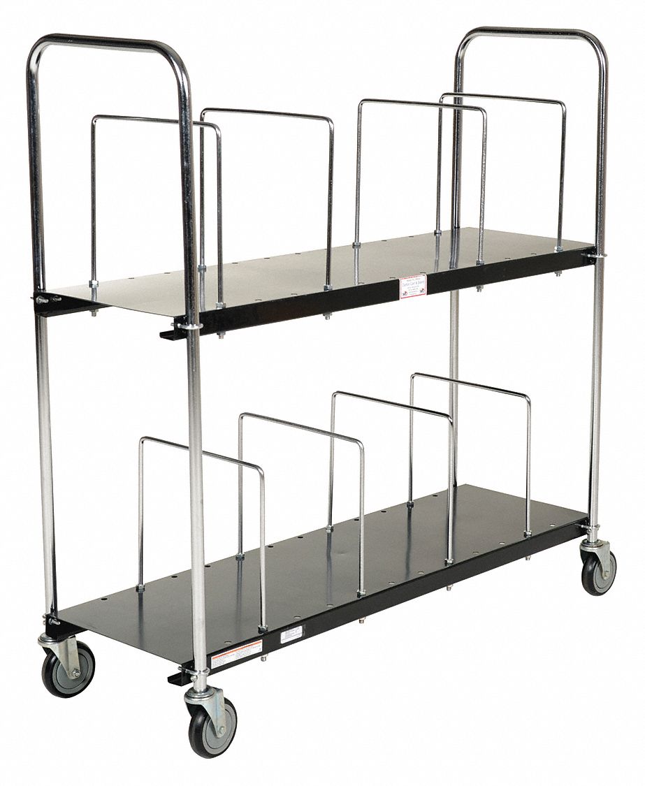 Carton Cart,400 lb,56-1/2"x19-13/16"x59"