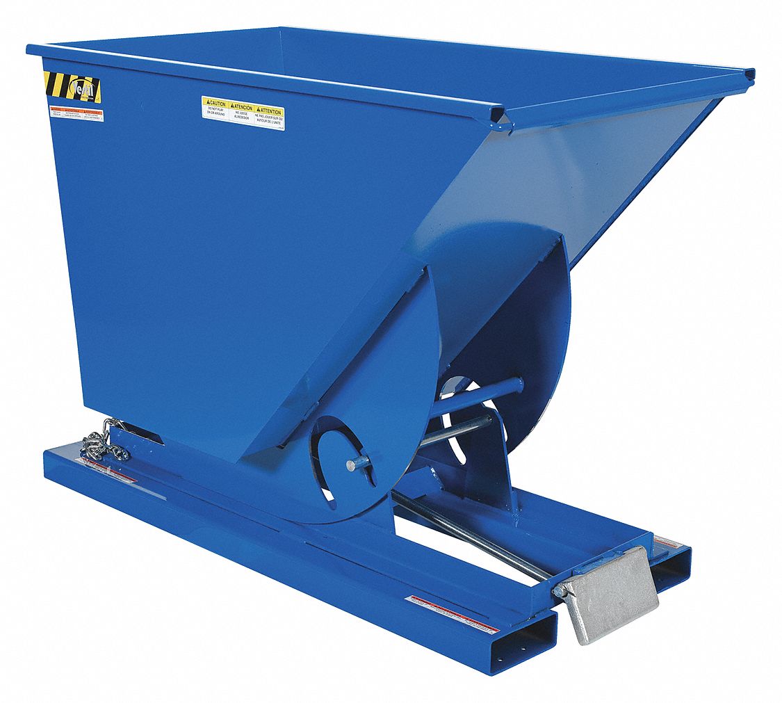 HOPPER SELF-DUMP HD BLUE 3/4YD