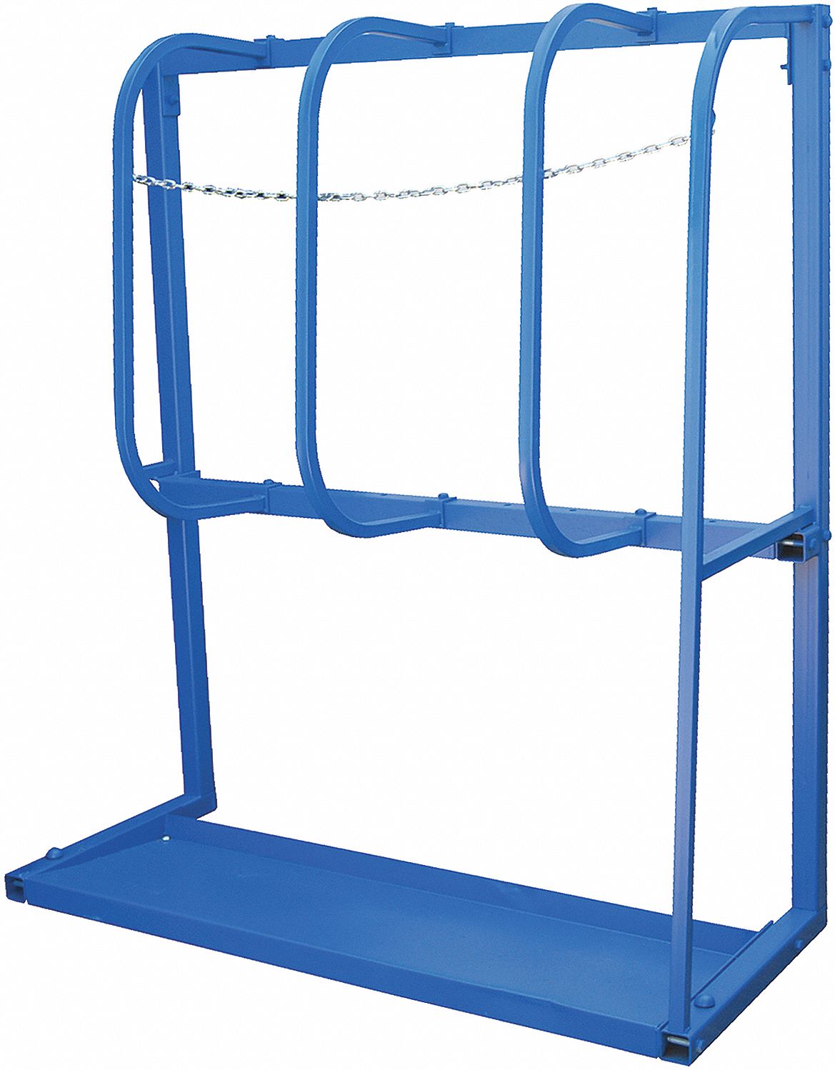 VESTIL EXPANDABLE VERTICAL BAR RACK EXTENSION, BLUE, 54 X 23 X 106 IN ...
