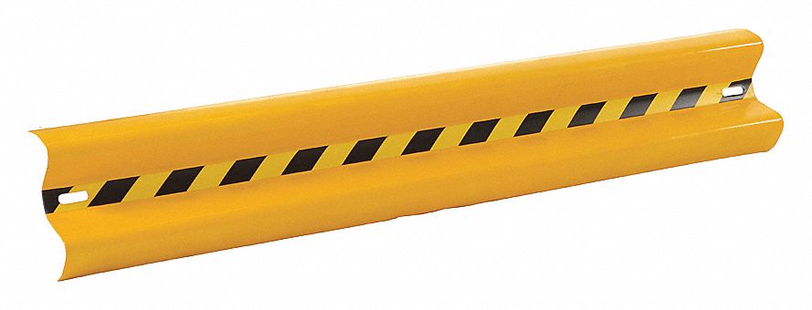 VESTIL RAIL GUARD YELLOW POWDER COAT 4 L - Guard Rails - VESGR4PC-YEL ...