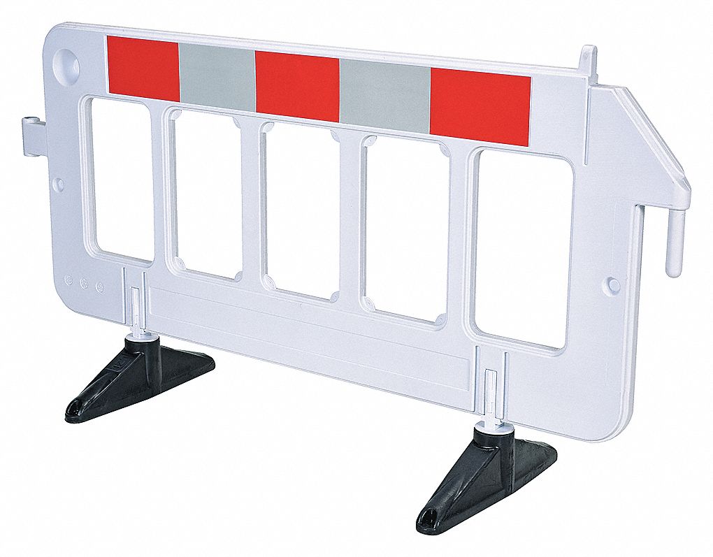 BARRIER PLASTIC WHITE