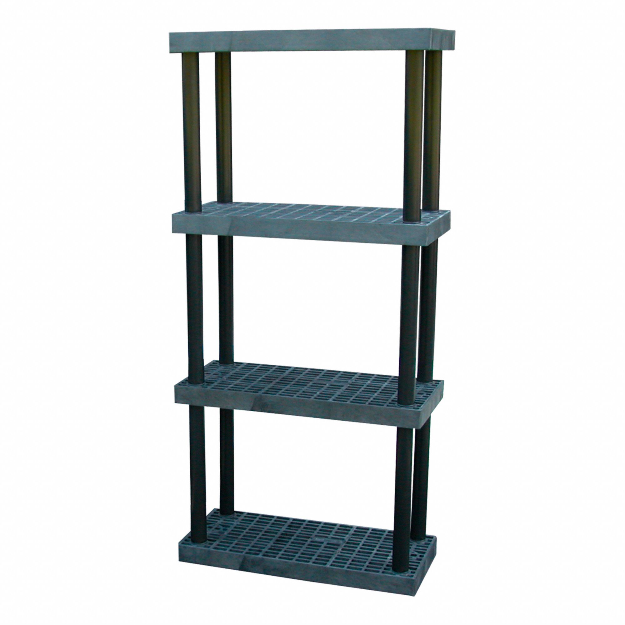 SHELVING AND STORAGE,75 IN OH,PLASTIC