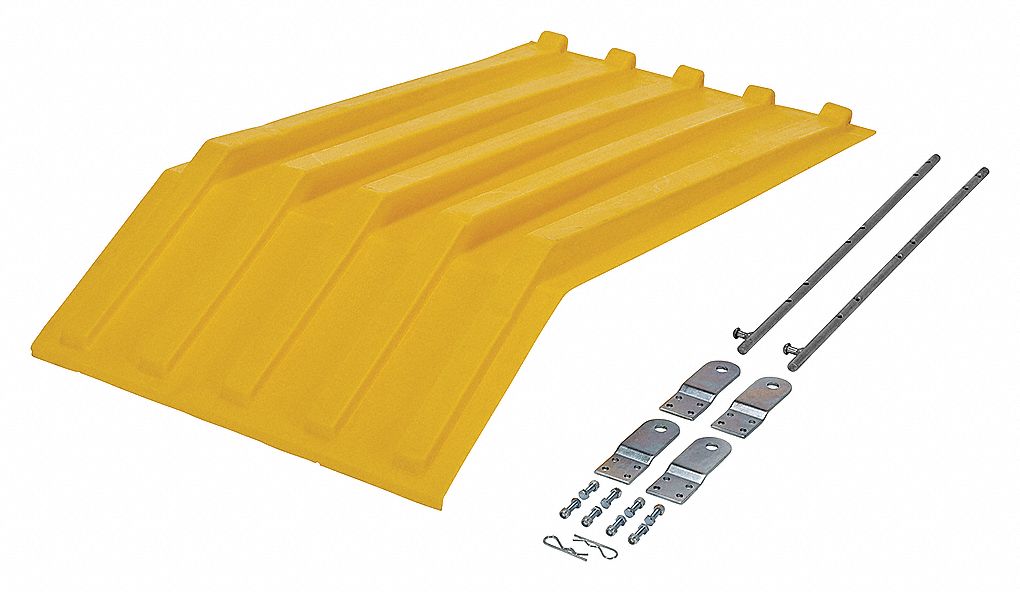 Hopper Lid,Yellow,Fits 13-1/2 cu. ft.