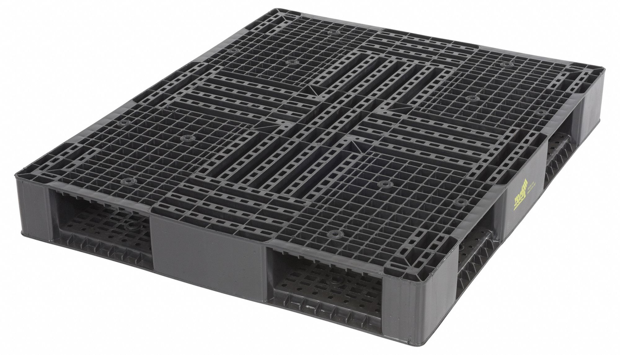 PALLET PLASTIC BLACK 8800 LBS CAP