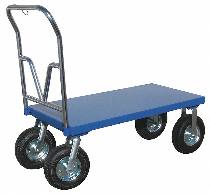 CART PLATFORM 12IN PNEU TIRES 30X60