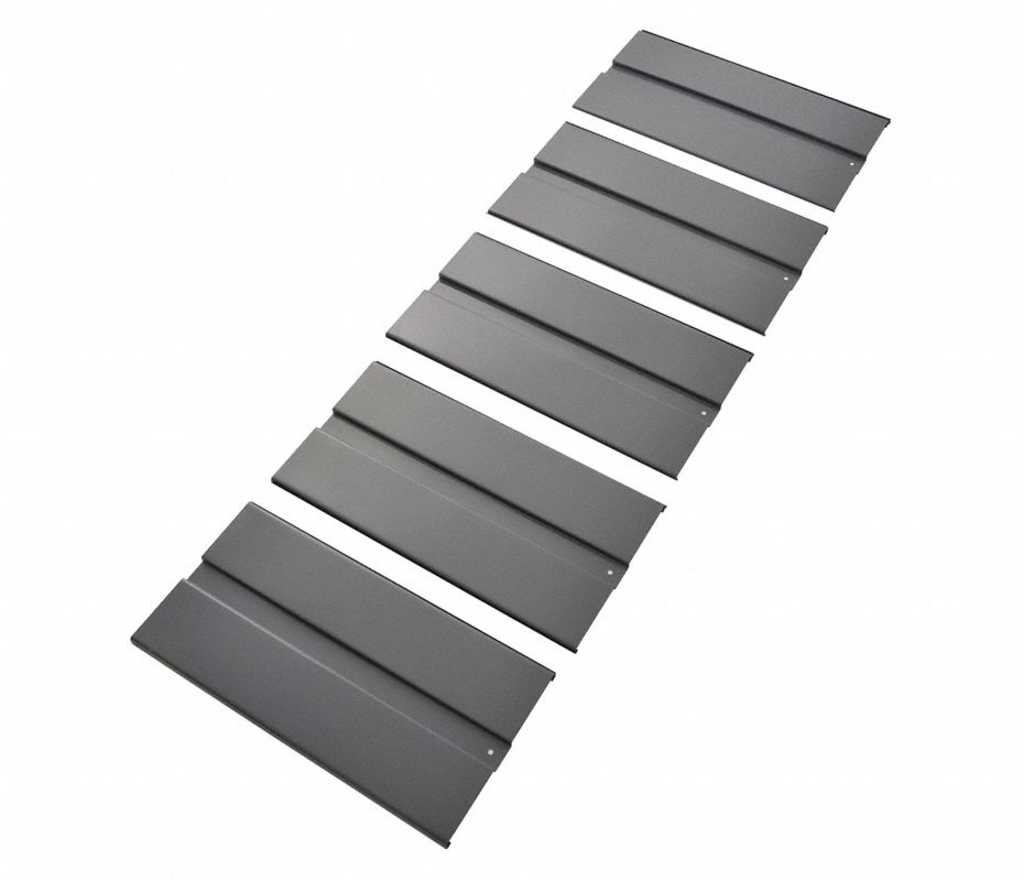 EDSAL Cubierta para Anaquel, Acero Acanalado, Uso con Anaquel de