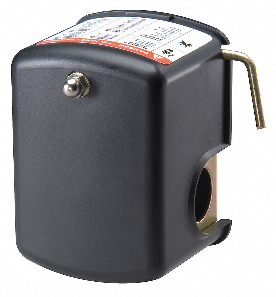 DAYTON Water Pump Pressure Switch; Range: 10 to 100 psi, Port Type: (1