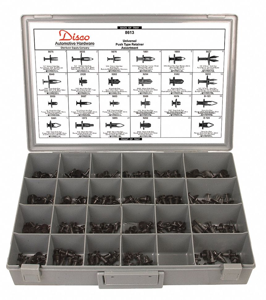 Universal Shield Retainer Assortment