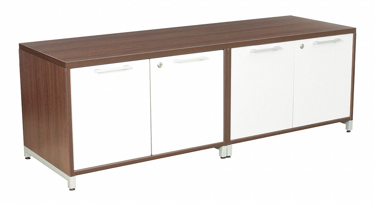 12T406 - Double Cabinet Crednza OneDesk 20 H Java