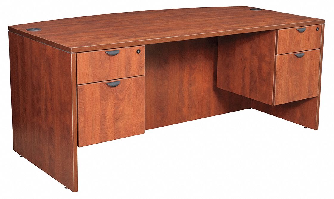 REGENCY, Legacy Series, 71 in Overall Wd, Office Desk 12T480