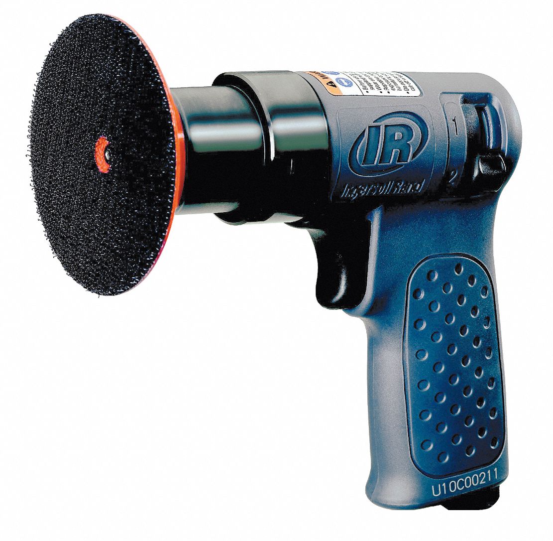 AIR POLISHER/BUFFER,3 IN. PAD,6400 RPM