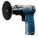 MINI AIR POLISHER/BUFFER, ROTARY, 3 IN PAD, 3 IN MAX, HOOK AND LOOP, 0.3 HP, 20 CFM