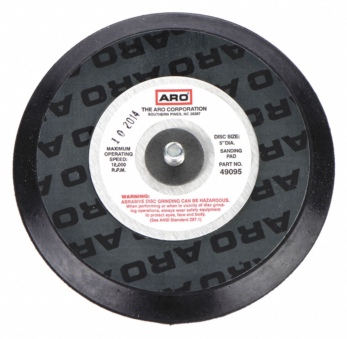 Adhesive/PSA Disc Backup Pad,  5D