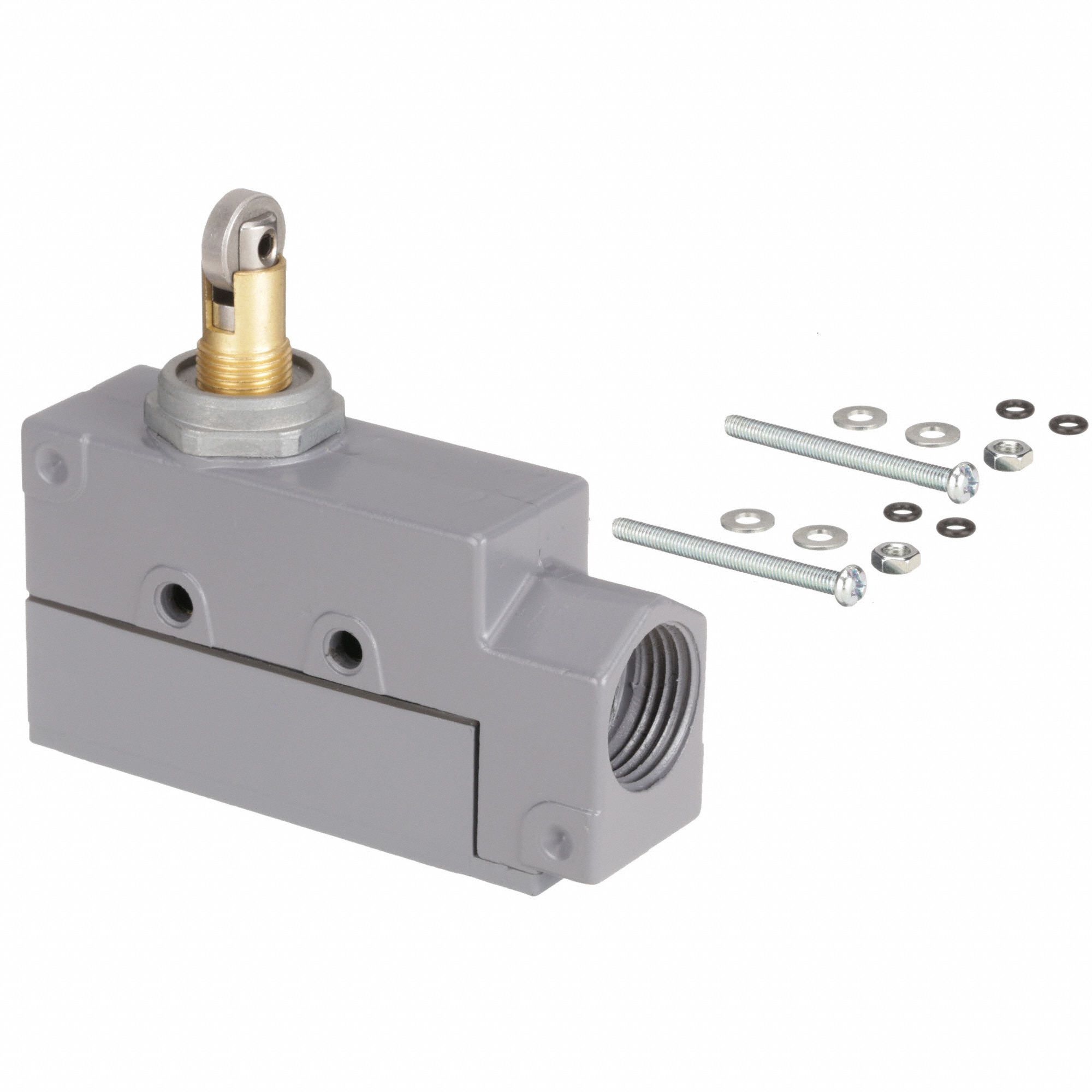 DAYTON Cross Roller, Plunger General Purpose Limit Switch; Location