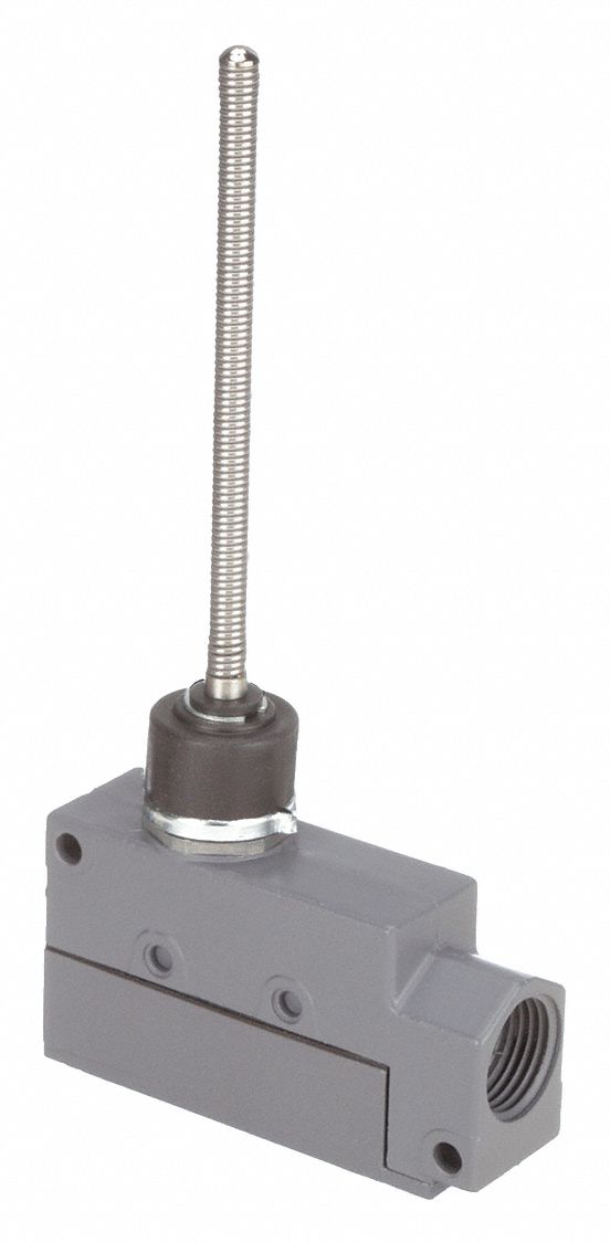 LIMIT SWITCH, WOBBLE STICK, 2 MOUNTING HOLES, 5.12 IN ACTUATOR L