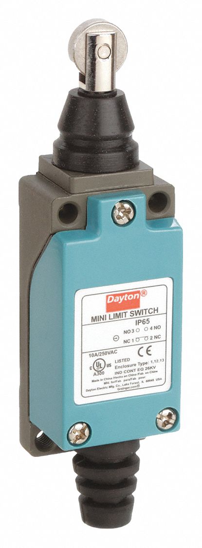 Limit Switch: Roller Plunger