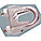 WIRE ROPE CLIP, MALLEABLE, STRONG, GALVANIZED, LIGHT DUTY, 1/8 IN DIA, 4 3/4 IN TURN, 3 FT-LBS