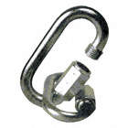 QUICK LINK, 880 LB WLL, 2.24 IN OAL/0.30 IN SNAP OPENING/1/4 IN CHAIN DIA, STEEL
