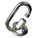 QUICK LINK, 2640 LB WLL, 3.64 IN OAL/0.52 IN SNAP OPENING/7/16 IN CHAIN DIA STEEL