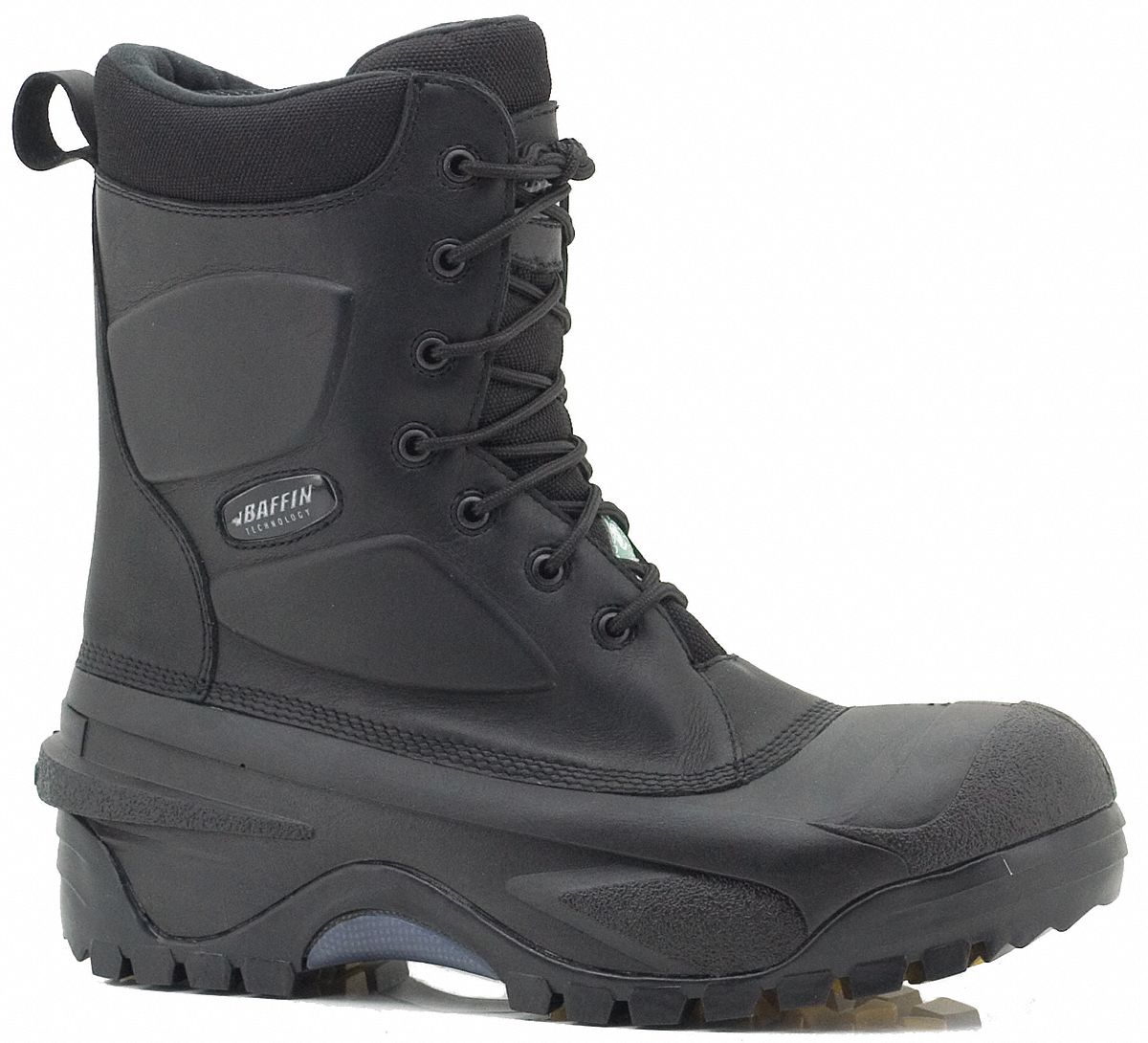 WINTER WORK BOOTS, 12, MEN, BLK, 11¼ IN, NON-METALLIC SHANK, INSULATED