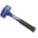 STEEL DRILLING HAMMER, STEEL HANDLE, 3 LB HEAD WT, 1⅜ IN DIA, 11 IN OVERALL L, HEXAGON SHAPE
